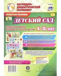 Сюжетно-ролевая игра &quot;Детский сад&quot;. Моделирование игрового опыта детей 4-5 лет. ФГОС ДО