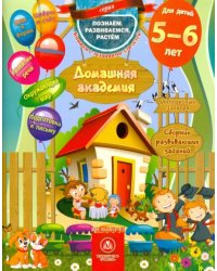 Домашняя академия. Сборник развивающих заданий. Для детей 5-6 лет