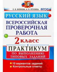 ВПР. Русский язык. 2 класс. Практикум по выполнению типовых заданий. ФГОС