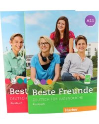 Beste Freunde A2. Paket Kursbuch A2/1 und A2/2. Deutsch für Jugendliche