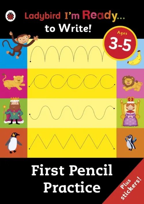 First Pencil Practice. Sticker Activity Book