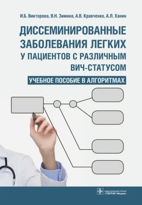 Диссеминированные заболевания легких у пациентов с различным ВИЧ-статусом. Учебное пособие в алгор.