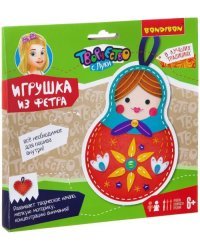 Игрушка из фетра. Матрешка