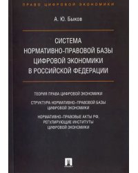 Система нормативно-правовой базы цифровой экономики в Российской Федерации