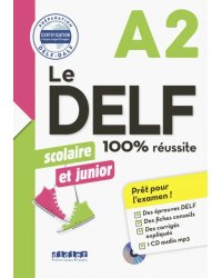 Nouveau DELF scolaire et junior A2 + CD (+ CD-ROM)