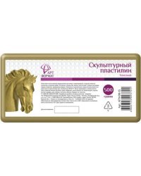 Пластилин скульптурный &quot;АртФормат&quot;, 500 г, телесный