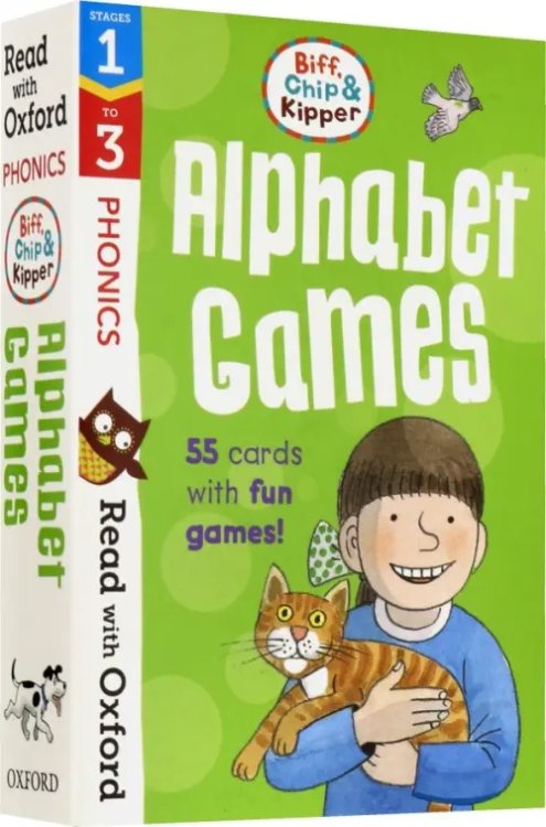 Read with Oxf: Stages 1-3. Biff, Chip and Kipper: Alphabet Games Flashcards