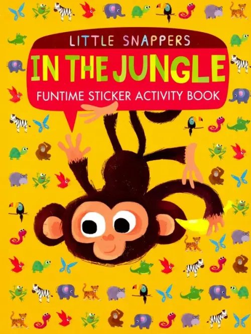 In the Jungle: Funtime Sticker Activity Book