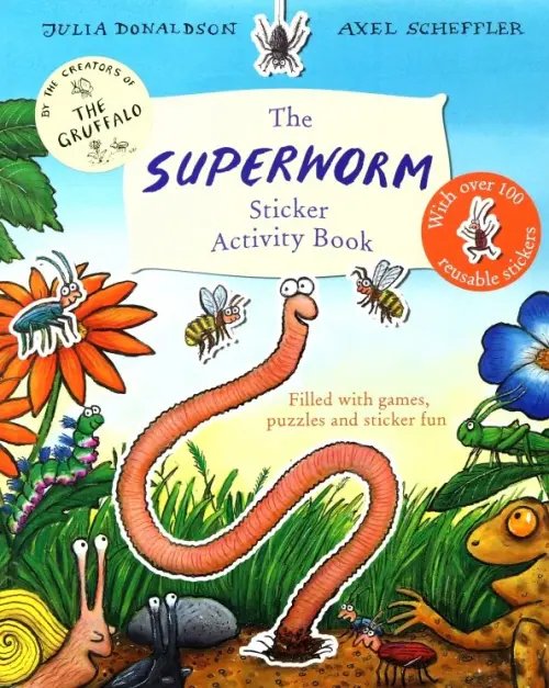 The Superworm. Sticker Activity Book