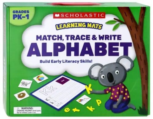 Learning Mats: Match, Trace &amp; Write the Alphabet