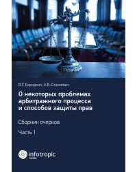 О некоторых проблемах арбитражного процесса и способов защиты прав. Сборник очерков. Часть 1