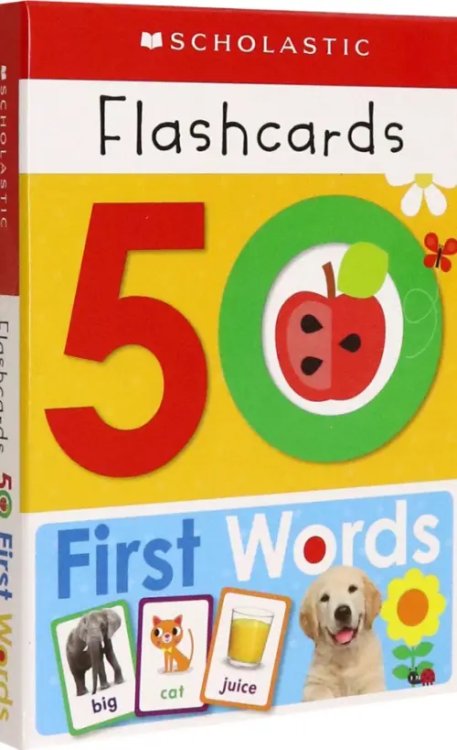 Flashcards: 50 First Words. Cards