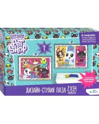 Дизайн студия Littlest Pet Shop. Всегда вместе!, 2x54 элемента + сюрприз