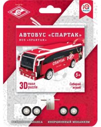 3D пазл. Автобус Спартак, с механизмом