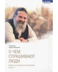 О чем спрашивают люди. Ответы на вопросы прихожан. Часть 3