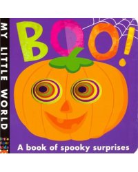 Boo!: A book of spooky surprises (board book)