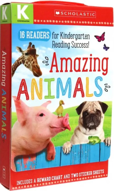 Amazing Animals Kindergarten A-D Reader Box Set