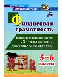 Финансовая грамотность. 5-6 классы. Практика реализации модуля &quot;Основы ведения домашнего хоз.&quot;. ФГОС