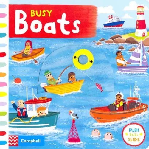 Busy Boats. Board book