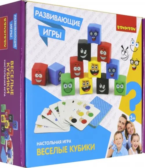 Развивающие игры. Веселые кубики