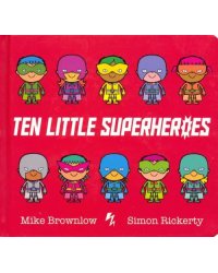 Ten Little Superheroes