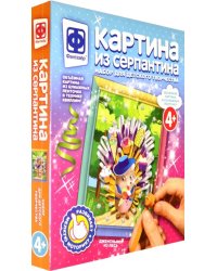 Картина из серпантина. Джентльмен из леса