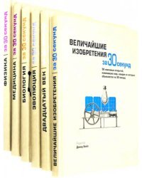 Комплект из 6-и книг серии энциклопедия для детей и юношества &quot;Хочу все знать&quot;: Величайшие изобретения; Двадцатый век; Эволюция; Биология; Медицина; Физика (количество томов: 6)