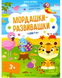 Цвета: книжка с наклейками