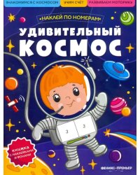 Удивительный космос. Книжка с наклейками