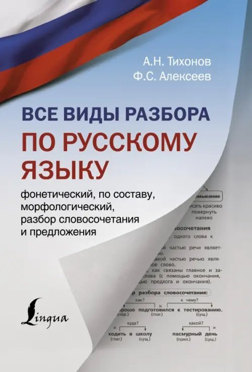 Все виды разбора по русскому языку: фонетический, по составу, морфологический, разбор словосочетания