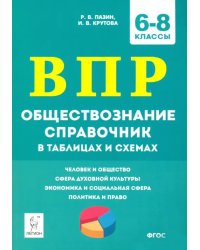 ВПР Обществознание. 6-8 классы. Справочник в таблицах и схемах