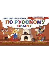 Все виды разбора по русскому языку. Фонетический, морфологический, по составу, разбор предложения