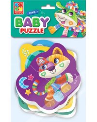 Пазлы мягкие. Baby Puzzle. Чудо ферма, 13 элементов