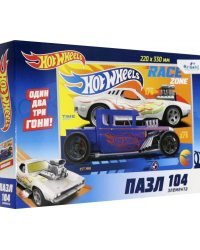 Пазл. Hot Wheels. Территория скорости, 104 элемента