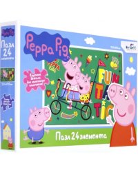 Пазл maxi. Peppa Pig. Быстрее ветра, 24 элемента