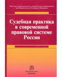 Судебная практика в современной правовой системе России. Монография