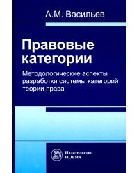 Правовые категории. Методологические аспекты разработки системы категорий теории права