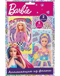 Аппликация из фольги. Barbie Fairy