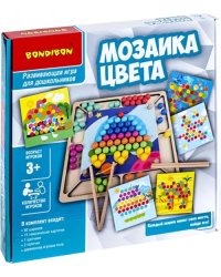 Развивающие игры из дерева. БондиЛогика. Мозаика цвета