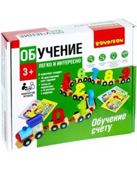 Развивающие игры из дерева. Обучение счету. Цифры