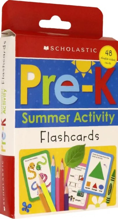 Pre-K Summer Activity Flashcards