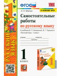 Самостоятельные работы по русскому языку. 1 класс. К учебнику В. П. Канакиной, В. Г. Горецкого