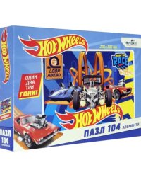 Пазл. Hot wheels. Соперники, 104 элемента