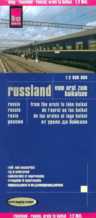 Russland. Vom Ural zum Baikalsee. 1:2 000 000