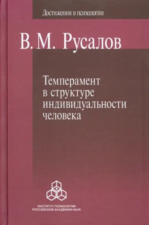 Темперамент в структуре индивидуальности человека