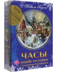 Новогодний сувенир. Часы-puzzle (+ DVD &quot;Щелкунчик&quot;)