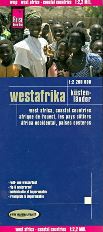 Westafrika. Kusten-Lander. 1:2 200 000