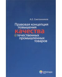 Правовая концепция повышения качества отечественных промышленных товаров