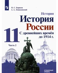 История России. С древнейших времен до 1914 г. 11 класс. Углубленный уровень. Учебник. В 2-х частях