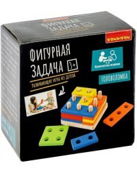 Головоломка игра из дерев &quot;Фигурная задача&quot; (ВВ4862)